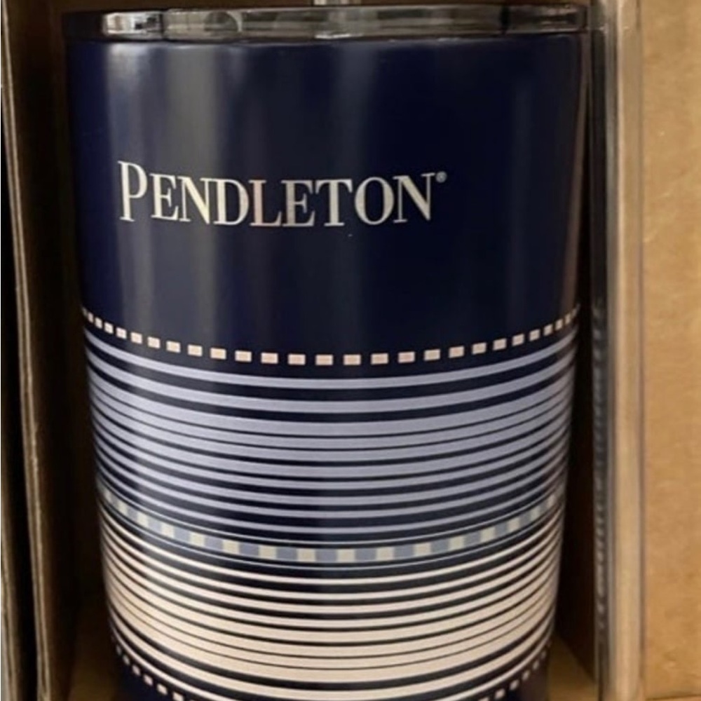 Pendleton Navy Striped Tumbler - Picture 2 of 4